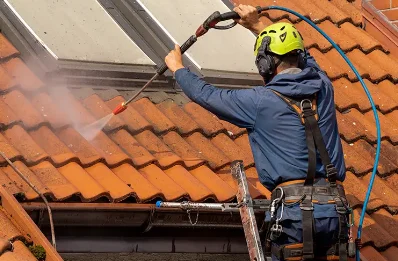 Démoussage et hydrofuge de toiture à Labégude